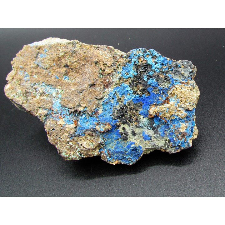 azurite,  Anozel - Vosges - FRANCE