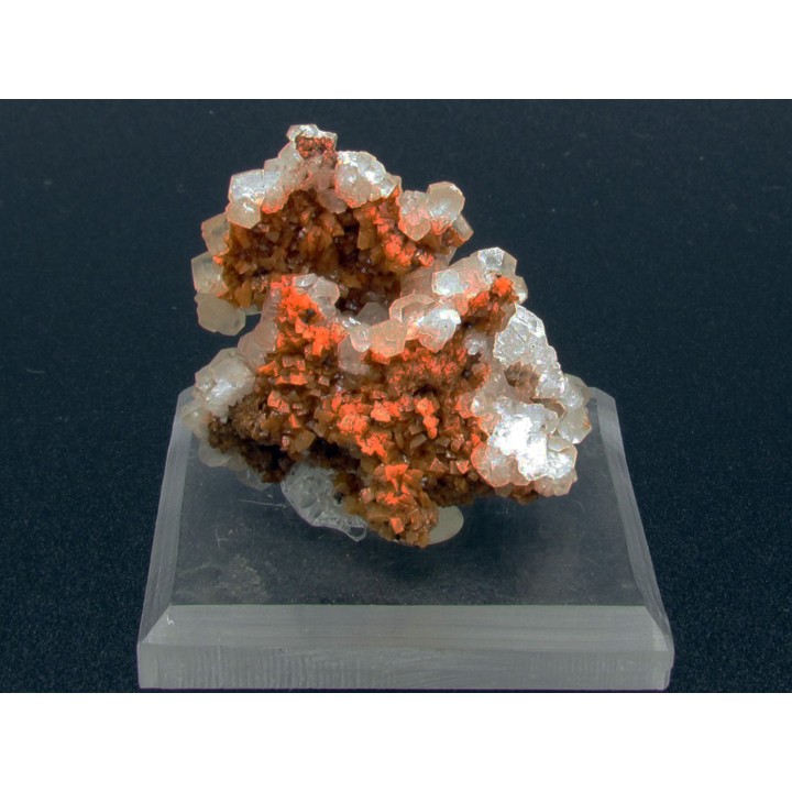 Calcite, dolomite.  Mine Engelsbourg - SMAM