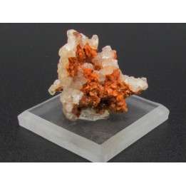 Calcite, dolomite.  Mine Engelsbourg - SMAM