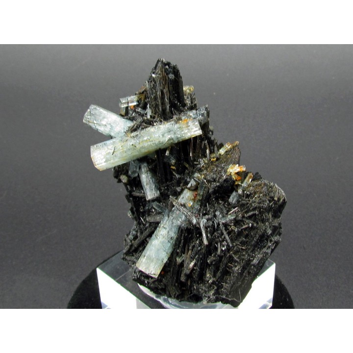 Aigue-Marine sur Tourmaline   - Erongo - Namibie