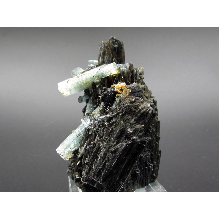 Aigue-Marine sur Tourmaline   - Erongo - Namibie