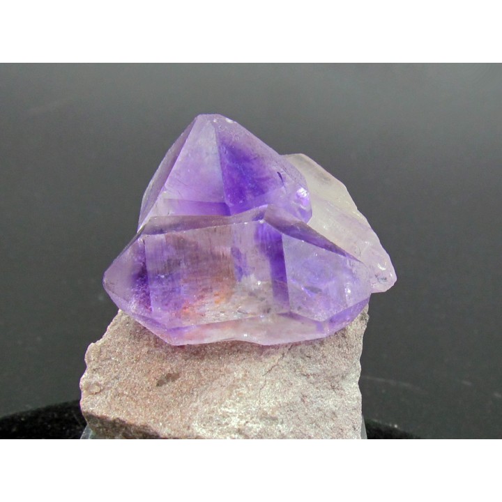 Quartz Amethyst sur gangue