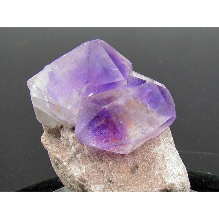 Quartz Amethyst sur gangue