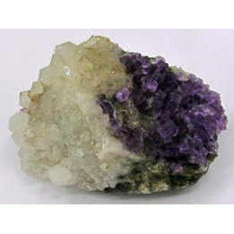 Fluorine violette & Quartz - Berbes, Espagne