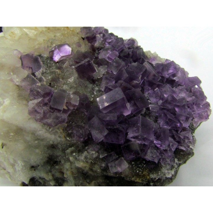 purple Fluorine & Quartz - Berbes, Spain