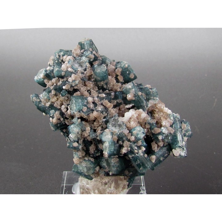 blue Tourmaline  & Quartz - Minas Gerais - Brasil