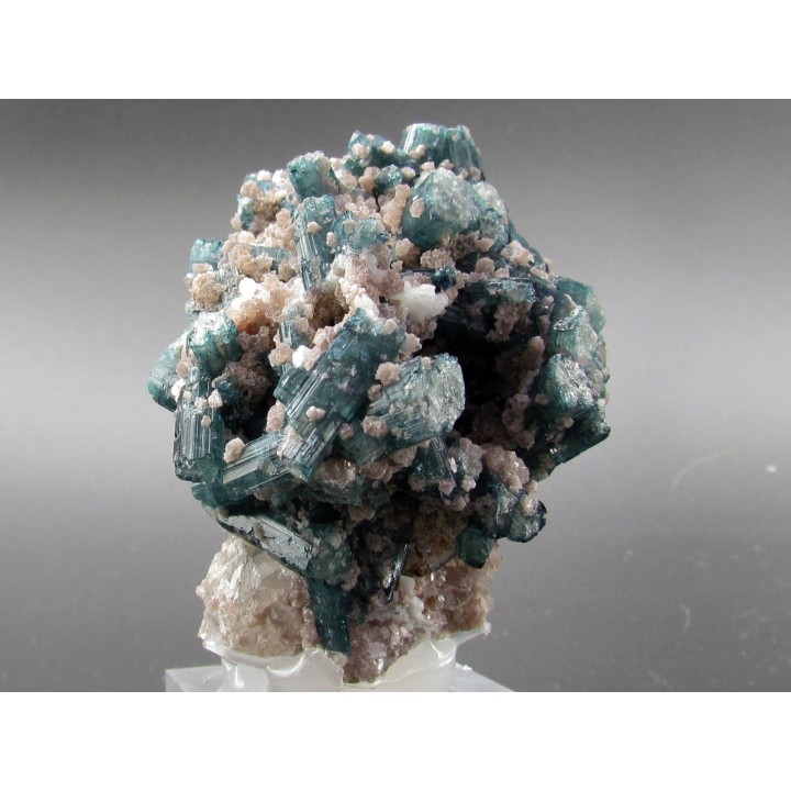 Tourmaline bleue & Quartz - Minas Gerais - Bresil