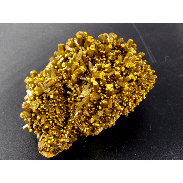 Pyromorphite "mustard touch"  Les Farges, France