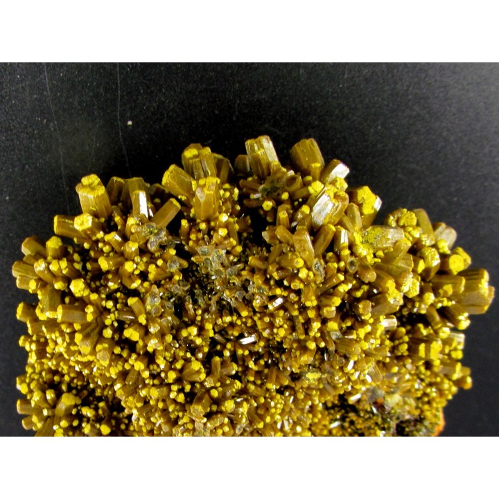Pyromorphite "mustard touch"  Les Farges, France
