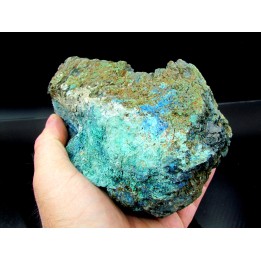 super fossil wood azurite malachite