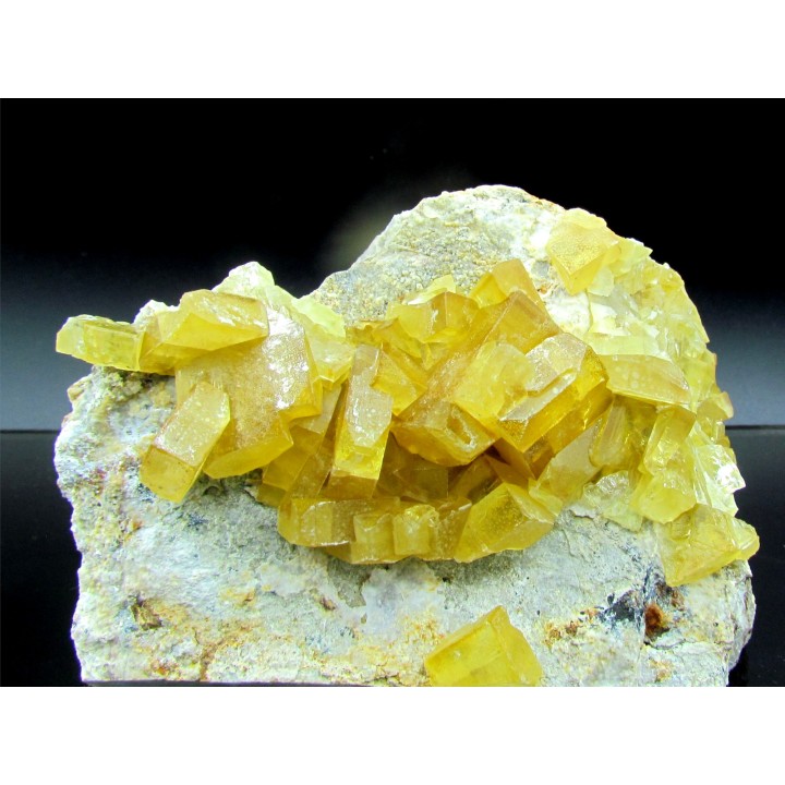 Barytine jaune // Bou Azzer - Maroc