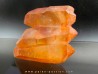 3 Quartz Hematoide biterminés // M’Sissi MAROC