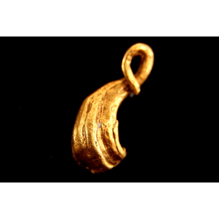native gold  - crosse d’évêque - Colombia