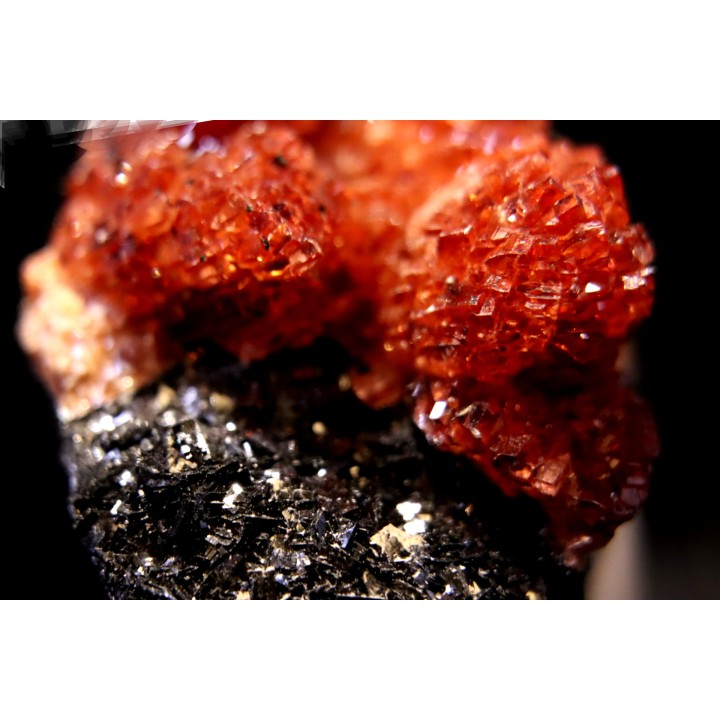 rhodochrosite - N'Chwaning Mine, Hotazel,  Afrique du Sud