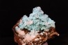 Hemimorphite on rosatite ojuela mine, Mapimi, Mapimi, Durango, Mexico