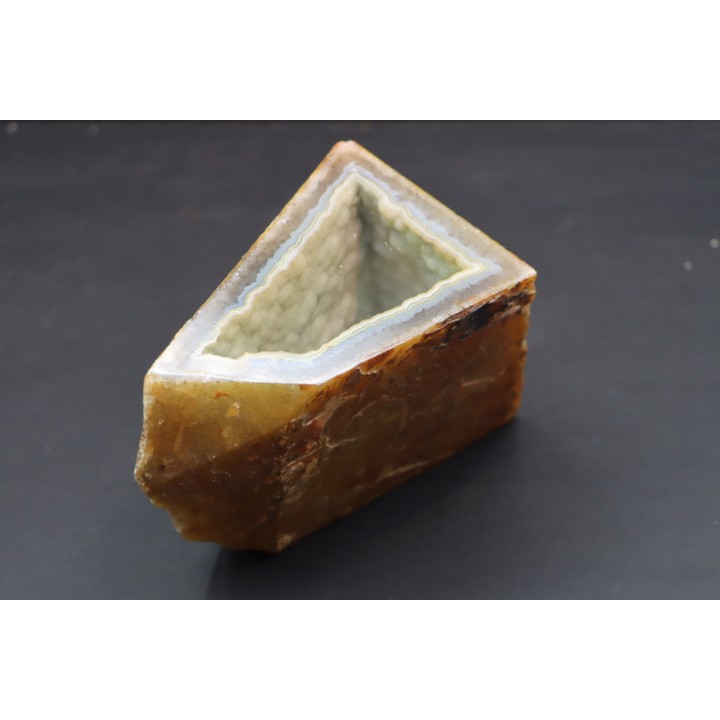 agate polyédrique, Bresil