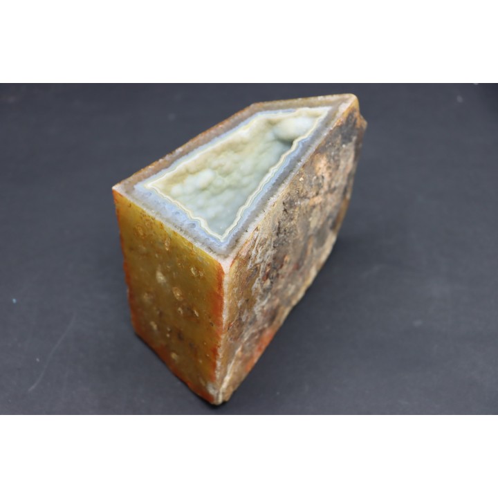 agate polyédrique, Bresil