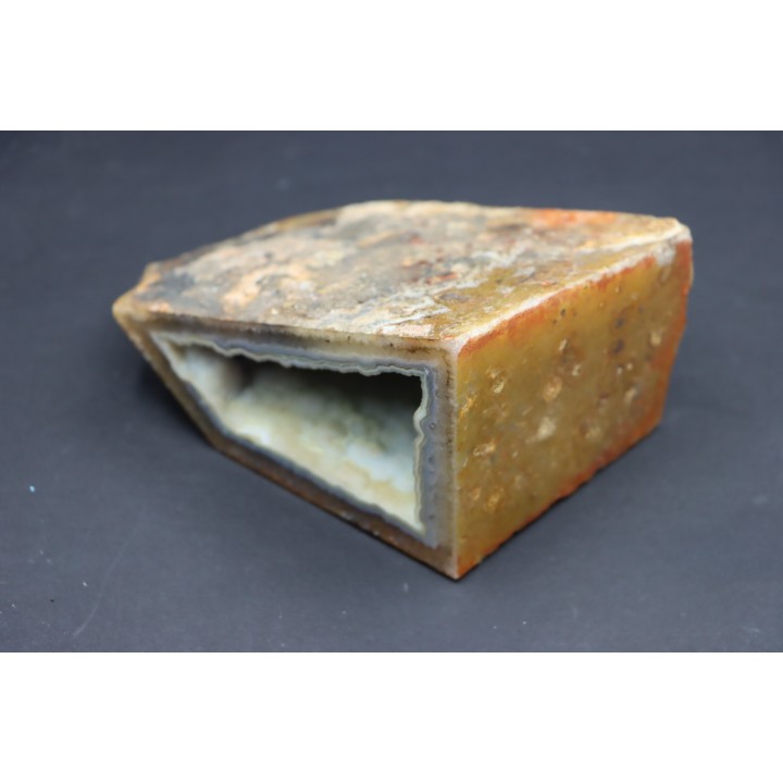 agate polyédrique, Bresil