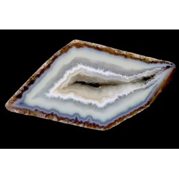 agate polyédrique, Bresil