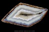 agate polyédrique, Bresil