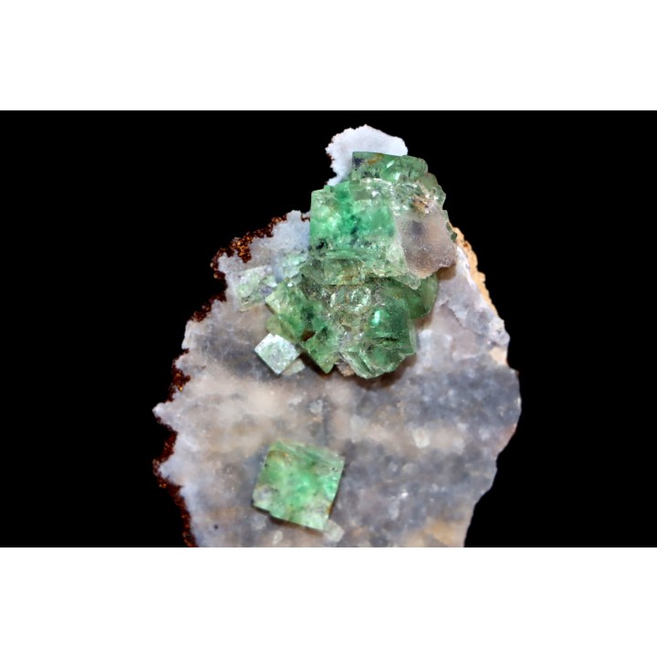 green fluorite - choir area, Mongolia