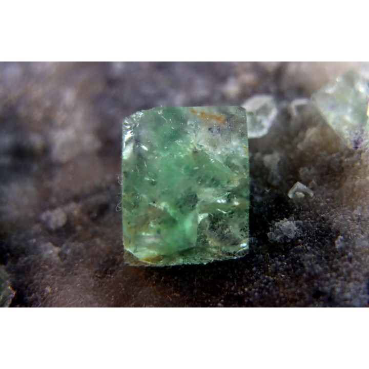 green fluorite - choir area, Mongolia