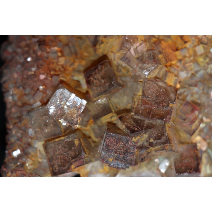 fluorine  Mine Voltennes, puit Renée bis - Petite Verriere (71) - FRANCE