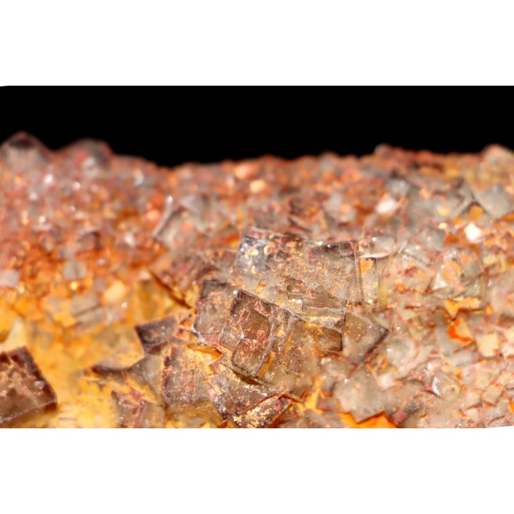 fluorine  Mine Voltennes, puit Renée bis - Petite Verriere (71) - FRANCE