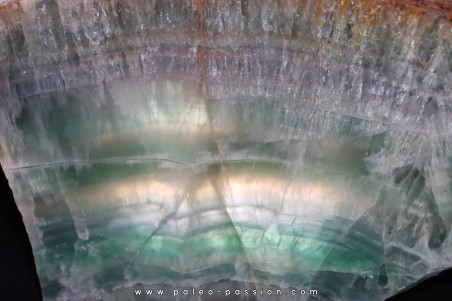 fluorine  Mine Voltennes - Petite Verriere (71) - FRANCE