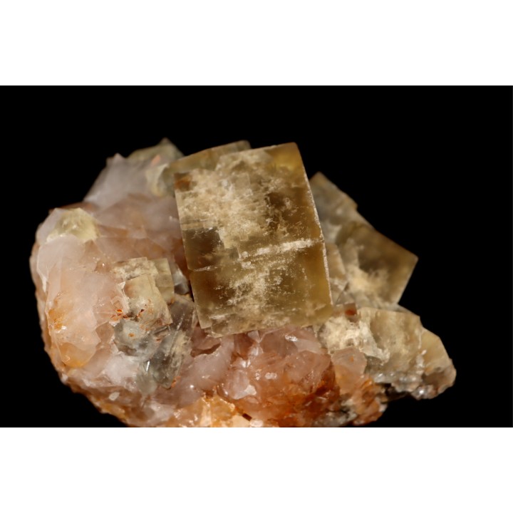fluorine on quartz  Le Burc - FRANCE