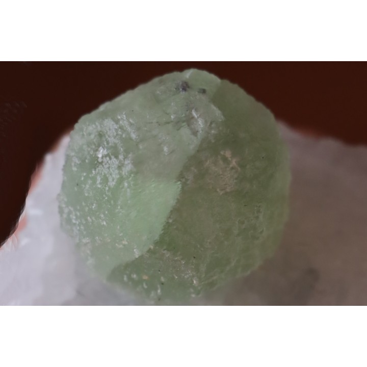 fluorine verte sur quartz –  Xianghualing Mine – Hunan province