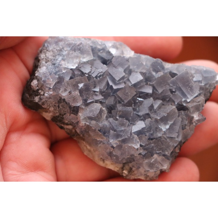 fluorine bleue  Mont-roc - FRANCE