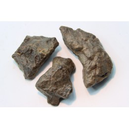 lot de 3 METEORITES CHONDRITE ORDINAIRE NWA