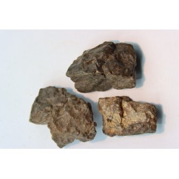 lot de 3 METEORITES CHONDRITE ORDINAIRE NWA