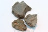 set of 3 METEORITES Ordinary chondrite NWA