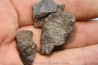 lot de 3 METEORITES CHONDRITE ORDINAIRE NWA
