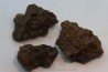 lot de 3 METEORITES CHONDRITE ORDINAIRE NWA