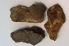 lot de 3 METEORITES CHONDRITE ORDINAIRE NWA
