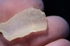 TECTITE: verre libyque - (outil taillé)