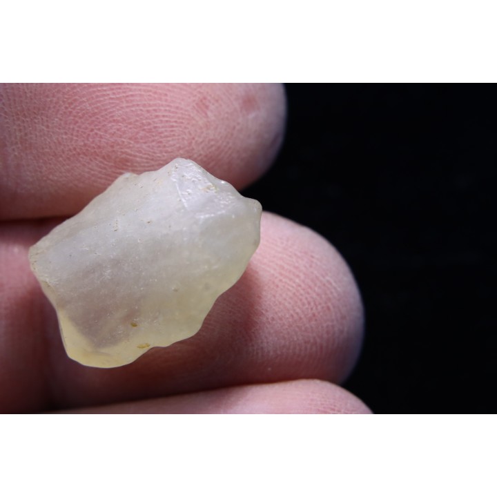 TECTITE: verre libyque - (outil taillé)
