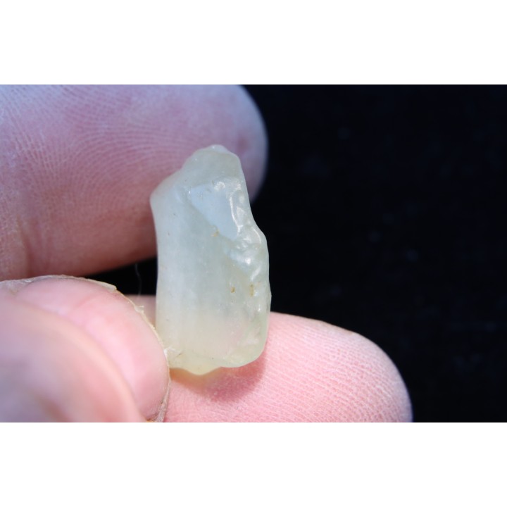 TECTITE: verre libyque - (outil taillé)
